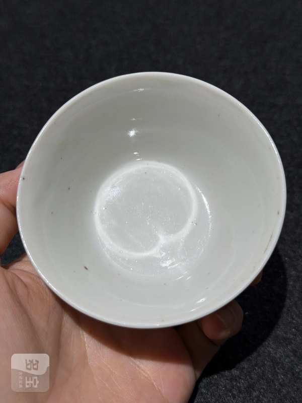 清雍正 粉彩折枝花卉纹马蹄杯一组十只 - 图25